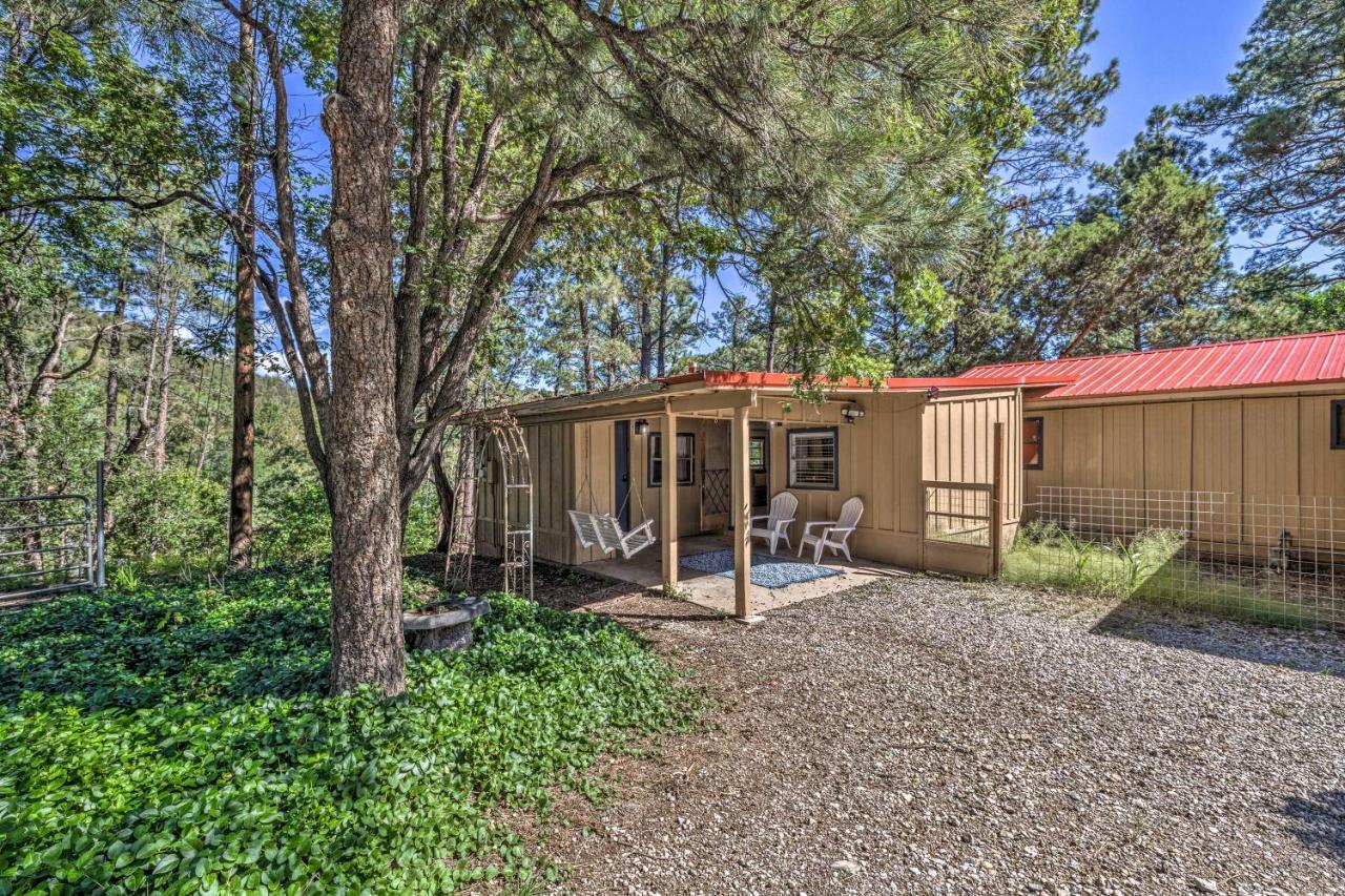 Ruidoso Cottage With River Views From Patio! Exterior foto