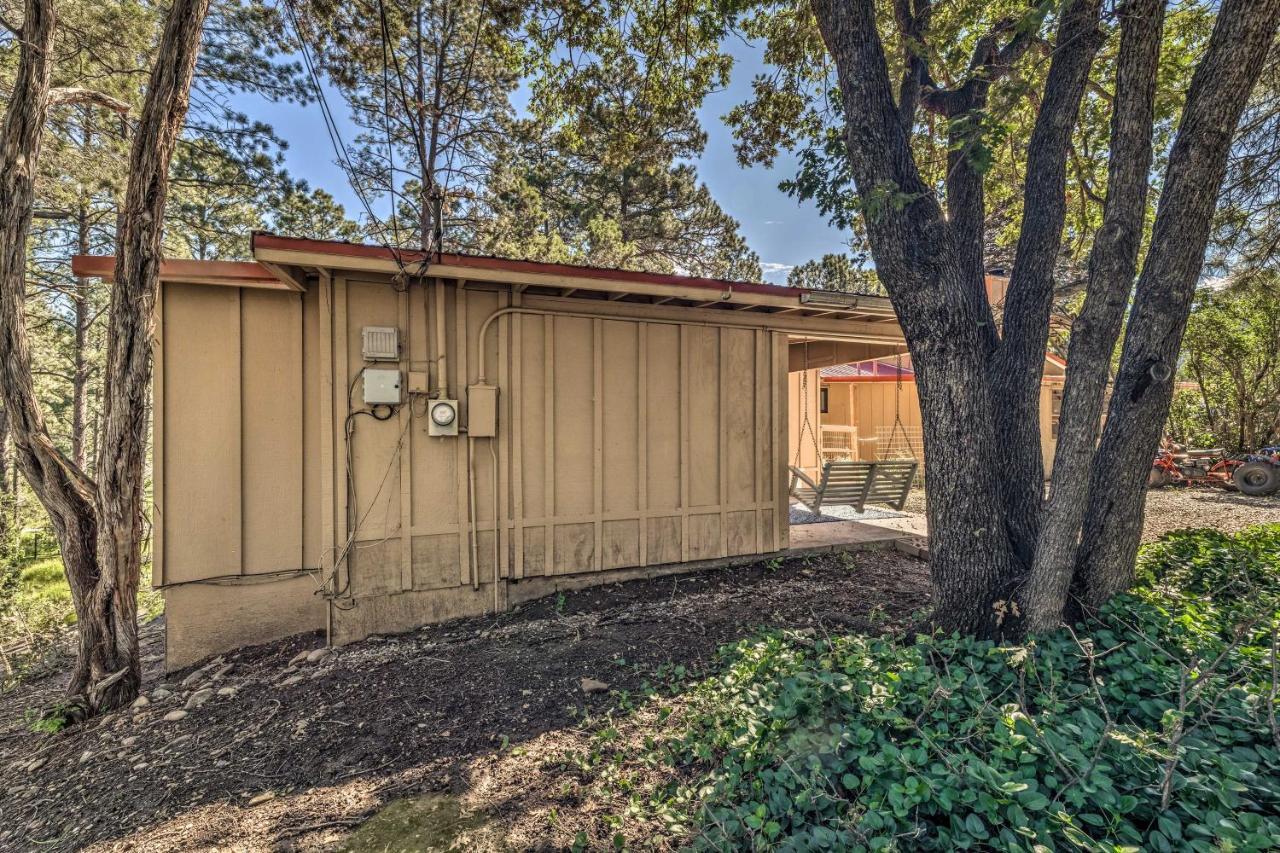 Ruidoso Cottage With River Views From Patio! Exterior foto