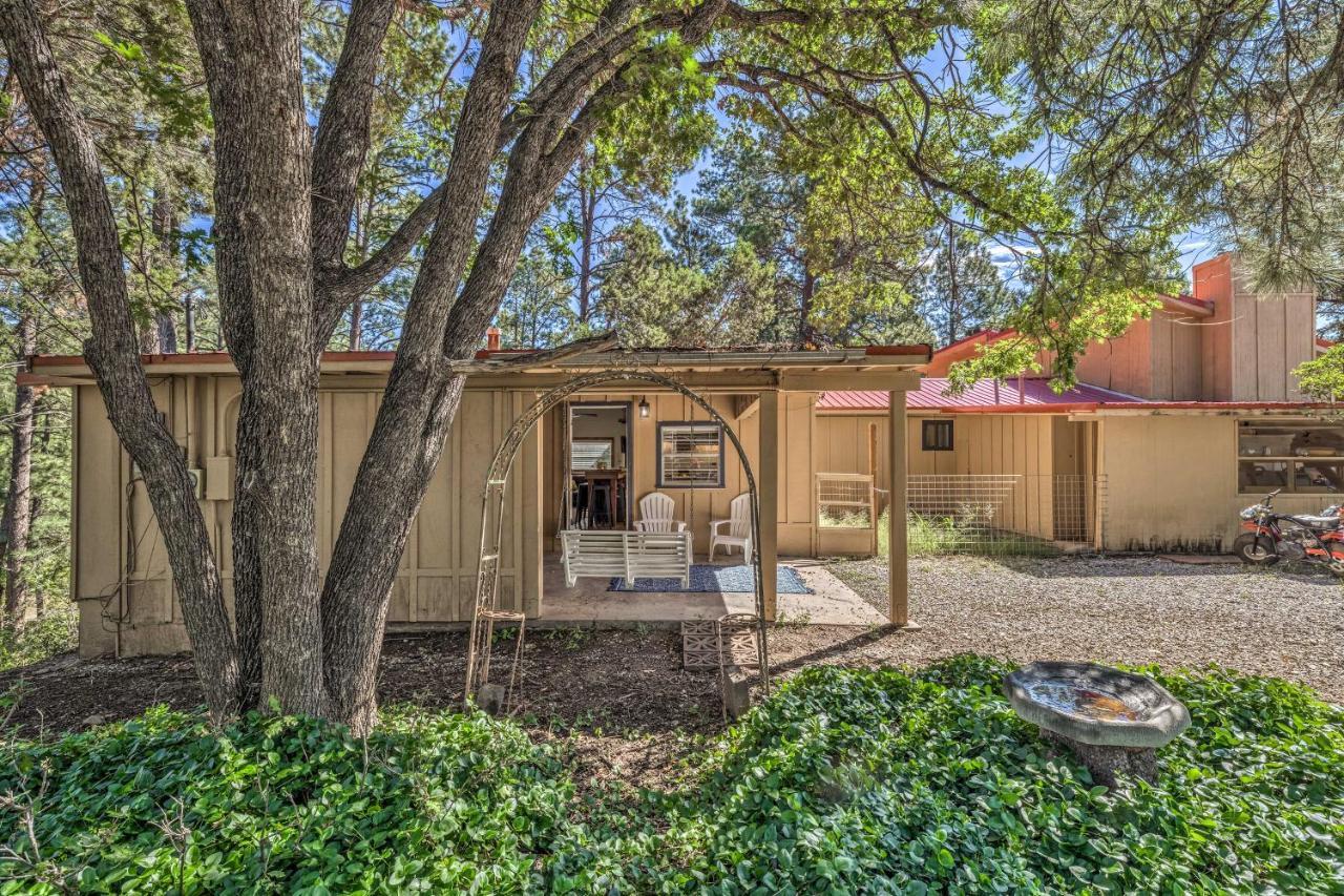 Ruidoso Cottage With River Views From Patio! Exterior foto