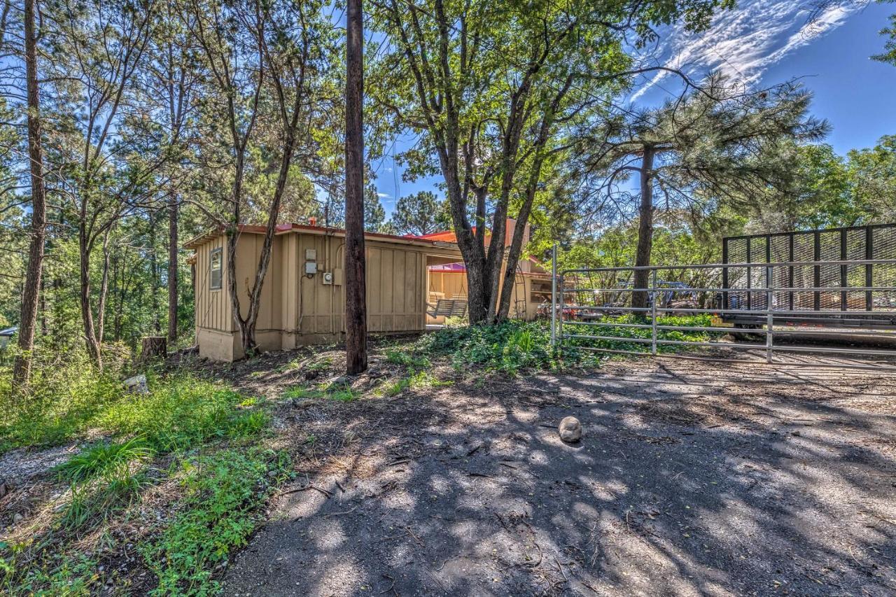 Ruidoso Cottage With River Views From Patio! Exterior foto