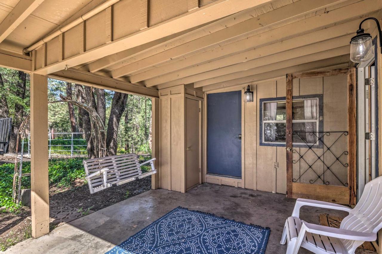 Ruidoso Cottage With River Views From Patio! Exterior foto